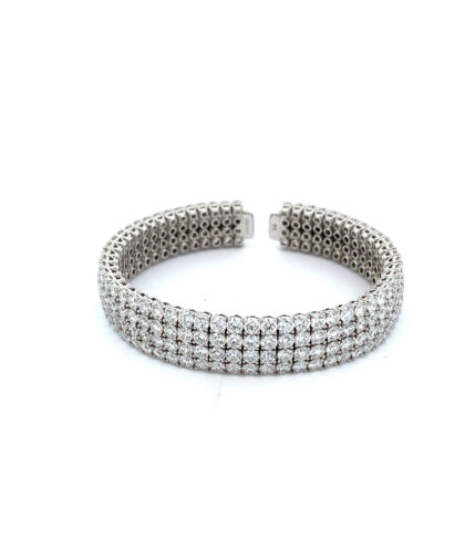 TAJ-782 Diamond Gold Bracelet