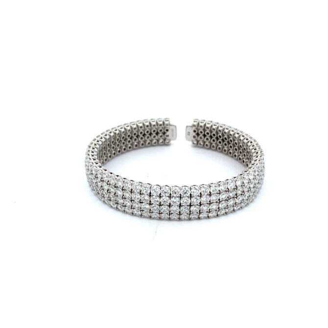 TAJ-782 Diamond Gold Bracelet