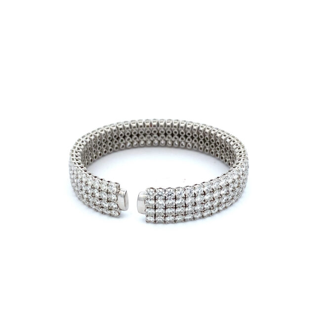 TAJ-782 Diamond Gold Bracelet