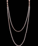 1325-SB- Rose Gold Diamond Necklace