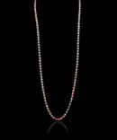 3174-SB-22 Gold Sapphire Necklace