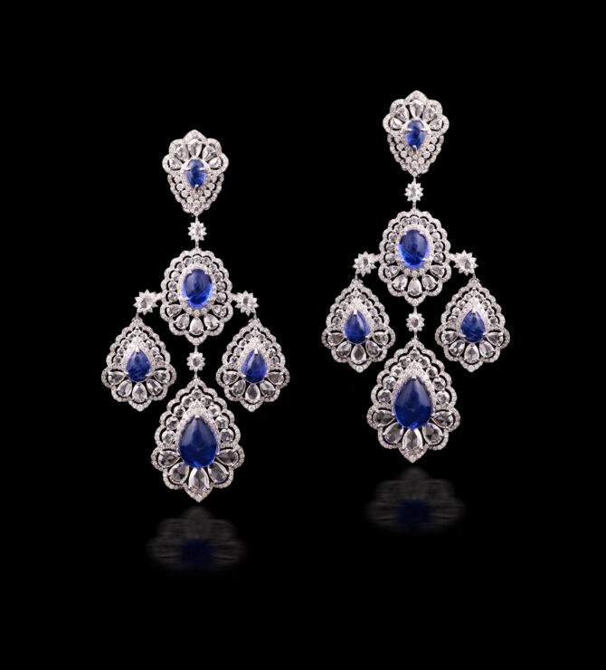 3632-DM-23 Tanzanite Diamond Set