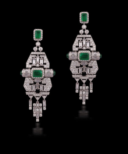 506-SB-19 Emerald Earring