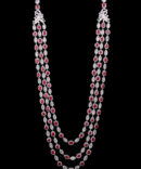 525-SB-19 Diamond Ruby Necklace