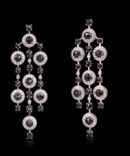 714- SB Black Diamond Earring