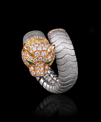Taj 410 Cheertah Diamond Ring