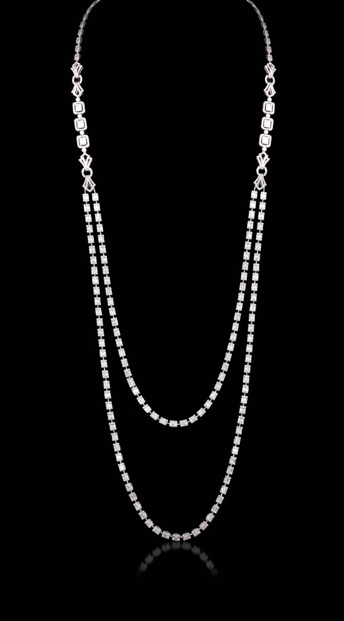 Taj-767 Diamond Necklace